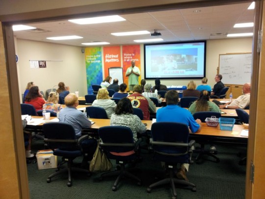 Foreclosure prevention orientation